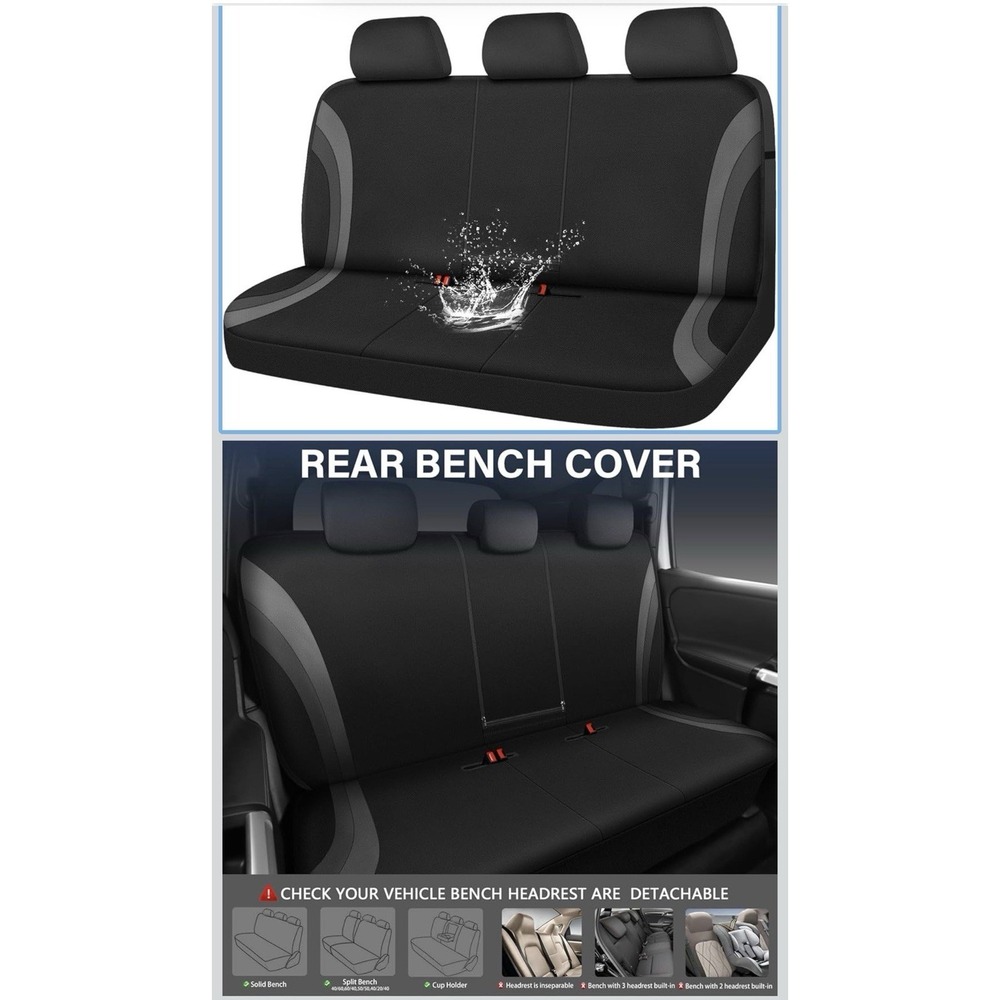 Rear Seat Bench Seat Universal Fit